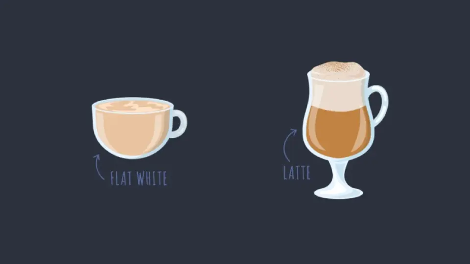 Flat White vs. Latte - Der große Unterschied, den du kennen musst